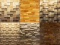 Wall panels Wood Deko 3D