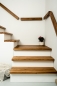 Preview: Stair tread Solid Oak Hardwood , Rustic grade, 40 mm, hard wax oil nature