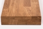 Preview: Stair tread Solid Oak Hardwood , Rustic grade, kgz 60 mm, Bronze oiled