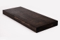 Preview: Stair tread Solid Oak Hardwood , Rustic grade, KGZ 60 mm, black oiled