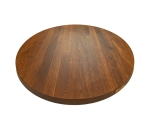 Round table Smoked Oak prime grade 26mm nature oiled