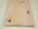 Window sills Solid Maple Hardwood with overhang Rustic grade 20 mm unfinished